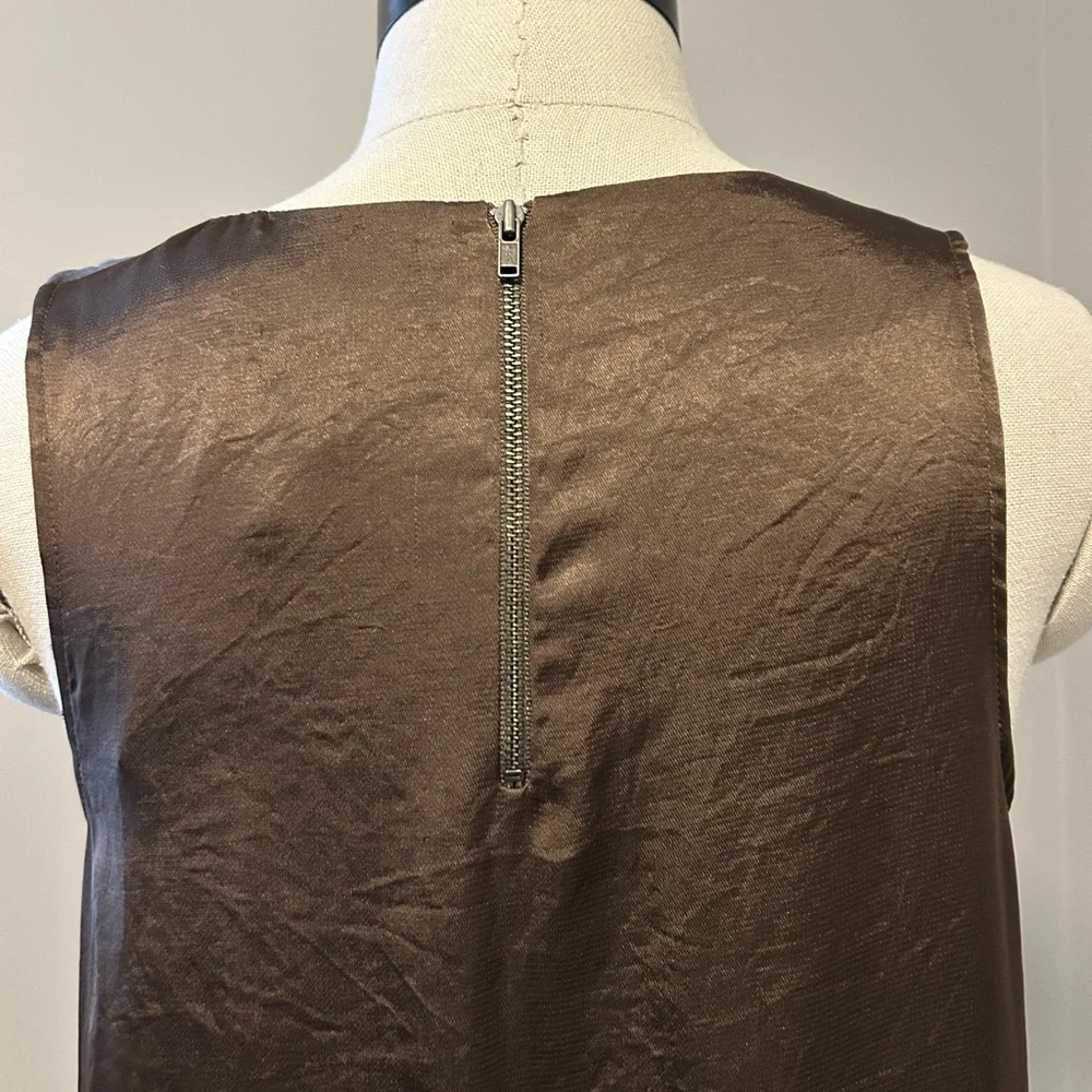 NWT Helmet Lang Silk Top - Picture 8 of 15